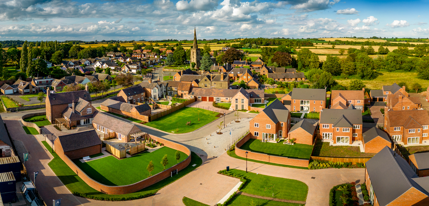 Newton Manor Aerial View