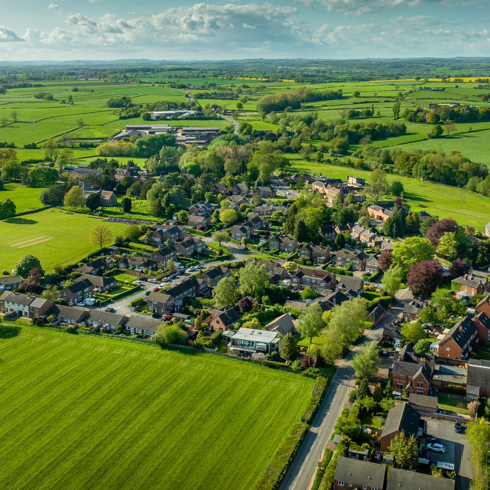 Drone View.