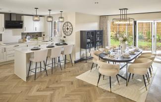 Bramley Fields open-plan living