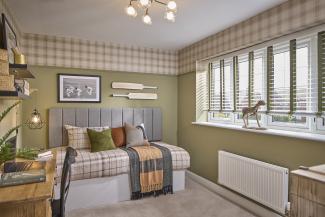 Willow Rise showhome bedroom
