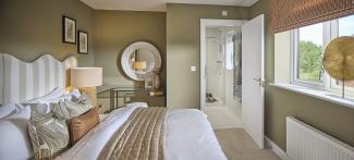Willow Rise showhome bedroom