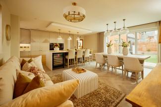 Ashfield kitchen/dining/family area