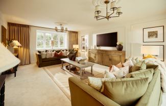 Ashfield living room - Octara Court