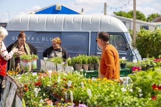 The Garage Market in Chilwell