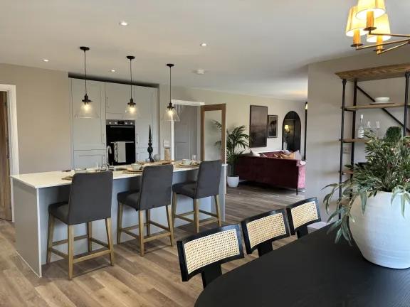 Hagley Manor Kitchen and dining space 