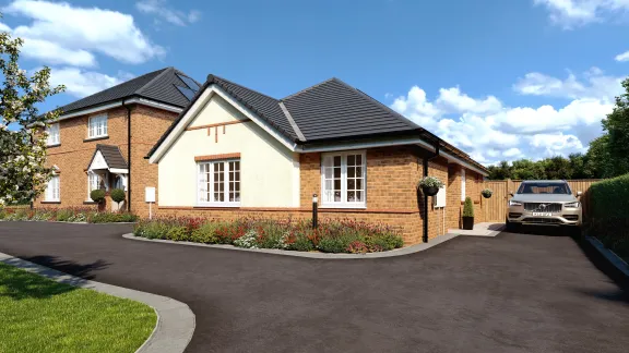 Exterior shot of The Benson at Scholars Court, Malvern