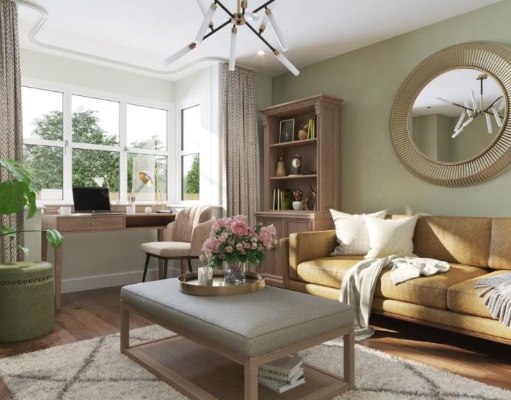 Indigo Living Room