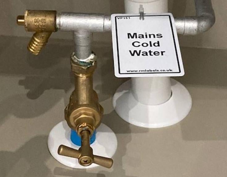 Mains cold water Mains cold water