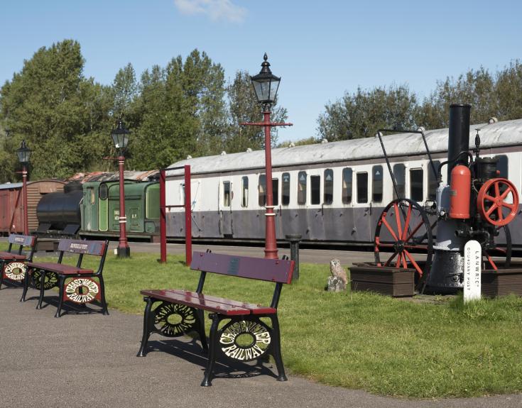 Train at Chasewater