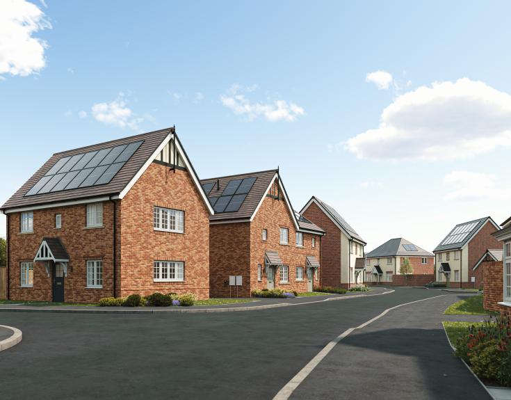 Willow Rise, Street Scene